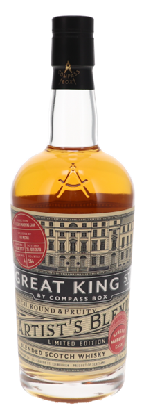 COMPASS BOX  "Great King Street Marrying Cask Bourbon" 49°