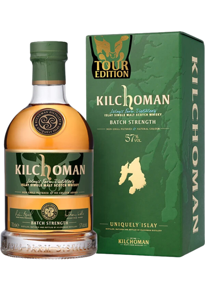 KILCHOMAN Batch Strength 57° - Islay (Tourbé)