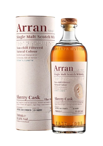 THE ARRAN MALT - THE BODEGA SHERRY 55,8°