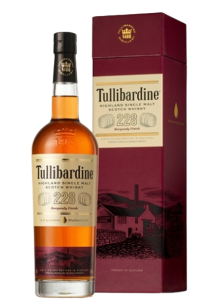0.70 WHISKY TULLIBARDINE 228 BURGUNDY FINISH