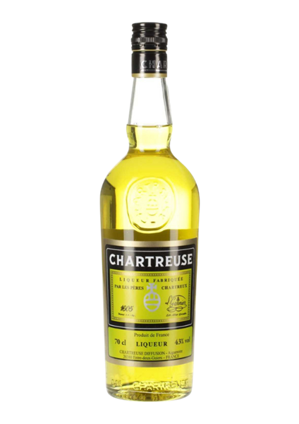 CHARTREUSE JAUNE "Pères Chartreux" 43°